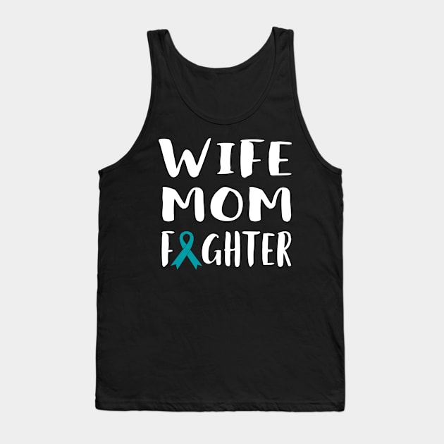 Wife Mom Fighter Tank Top by EdifyEra